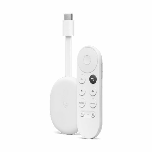 סטרימר Chromecast עם Google TV תומך ב-4K HDR עם שלט חכם