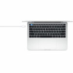 כבל Thunderbolt 3 מקורי אפל עם חיבור USB-C באורך 0.8 מטר