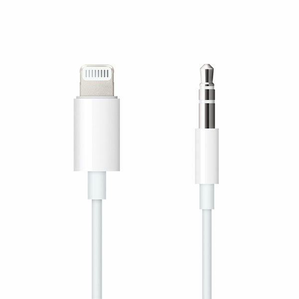 כבל אוקס לאייפון מקורי אפל Lightning to 3.5mm Audio