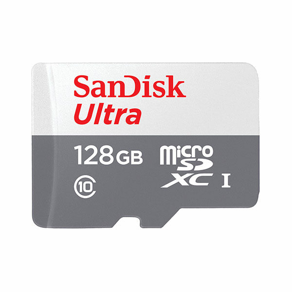 כרטיס זיכרון 128 גיגה SanDisk Ultra UHS-I Micro SD