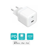 ראש מטען מהיר 20 וואט עם יציאת USB-C קומפקטי במיוחד Neatogo