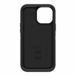 כיסוי לאייפון 13 פרו מקס Otterbox Defender שחור עם קליפס חזק ועמיד במיוחד