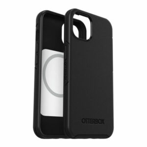 כיסוי שחור לאייפון 13 Otterbox Symmetry תומך MagSafe חזק ועמיד