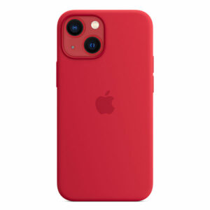 כיסוי לאייפון 13 מיני מקורי אדום Product RED סיליקון תומך MagSafe