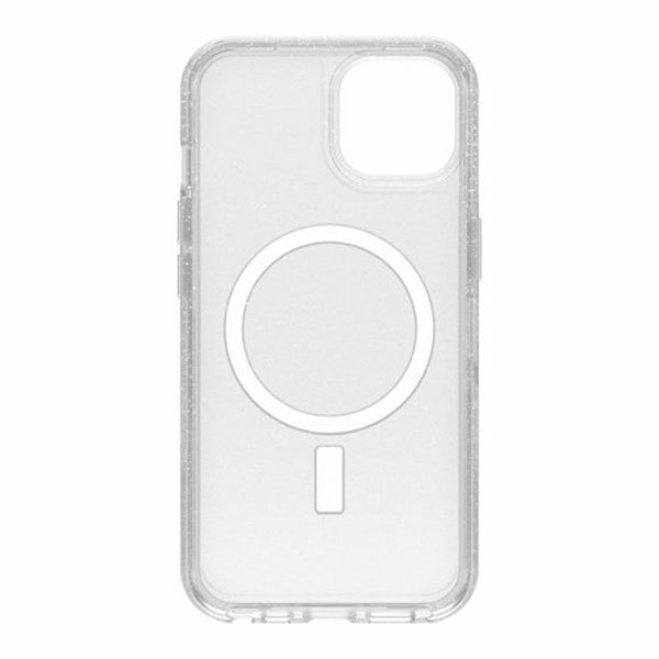 כיסוי לאייפון 13 שקוף נצנצים Otterbox Symmetry תומך MagSafe עם אחריות לשנה