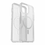 כיסוי לאייפון 13 פרו מקס שקוף נצנצים Otterbox Symmetry תומך MagSafe עם אחריות לשנה