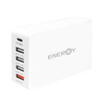 ראש מטען 5 יציאות עם יציאת USB-C בהספק 63 וואט Energy