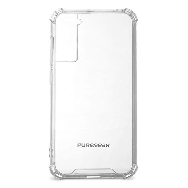 כיסוי לגלקסי S21 FE שקוף עם במפרים קשיח PureGear Hard Shell