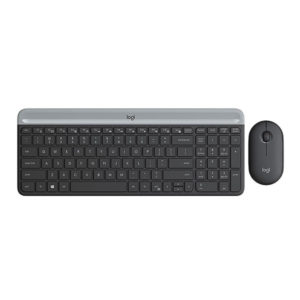 עכבר ומקלדת אלחוטיים דקים ואיכותיים למחשב Logitech MK470