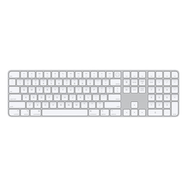 מקלדת Apple Magic Keyboard עם Touch ID ומספרים עברית מקורי אפל