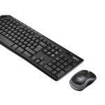 מקלדת ועכבר אלחוטיים למחשב Logitech MK270 עם חיי סוללה ארוכים