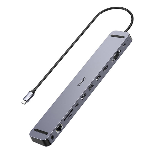 מפצל 11 ב-1 מ-USB-C ל-USB-C, USB, HDMI, אודיו ועוד Choetech