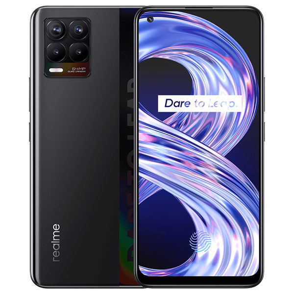 טלפון סלולרי Realme 8 8/128GB שחור יבואן רשמי