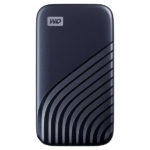 כונן SSD חיצוני קומפקטי 2 טרה Western Digital My Passport כחול כהה