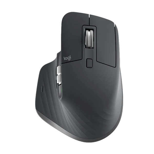 עכבר אלחוטי מקצועי Logitech MX Master 3 למחשב שחור