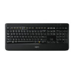 מקלדת אלחוטית Logitech Illuminated Keyboard K800 שחור