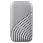 כונן חיצוני SSD קומפקטי 2 טרה Western Digital My Passport כסוף