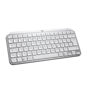 מקלדת Logitech MX Keys Mini אלחוטית קומפקטית אפור בהיר