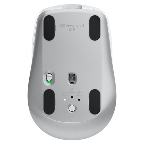 עכבר למק Logitech MX Anywhere 3 אלחוטי טעינה מהירה אפור בהיר