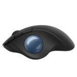 עכבר אלחוטי Logitech Ergo M575 שחור למחשב חיי סוללה ארוכים