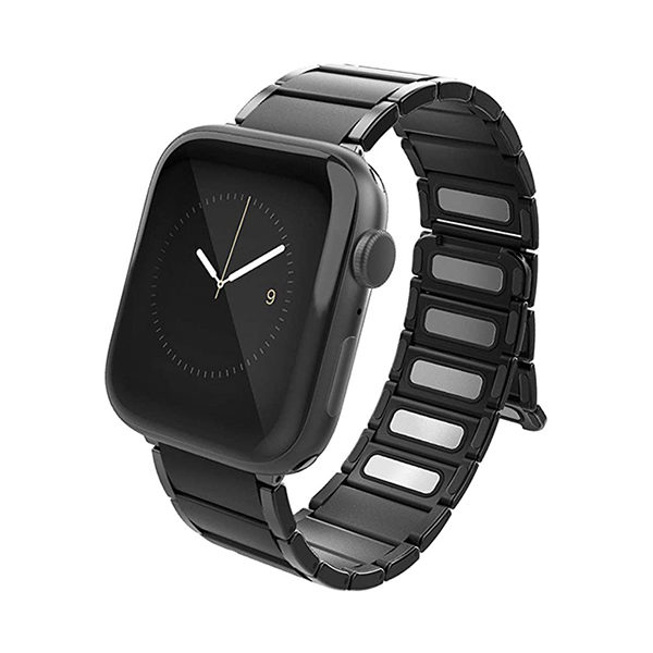 רצועה ל-Apple Watch 38/40mm פלדת אל חלד X-Doria Classic Band שחור