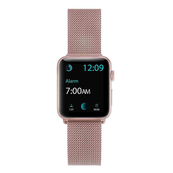 רצועה ל-Apple Watch 38/40mm ורוד בהיר X-Doria Mesh Band