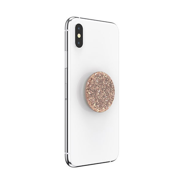 פופסוקט מחזיק לסמארטפון קונפטי זהב אדום PopSocket Foil Confetti Gold Rose