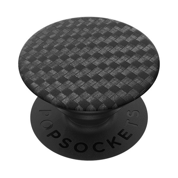 פופסוקט תופסן לסמארטפון קרבון שחור PopSocket Black Carbon