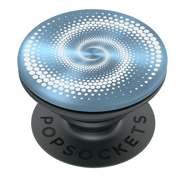 פופסוקט תופסן לסמארטפון כחול מסתובב PopSocket Blue Mind Trap