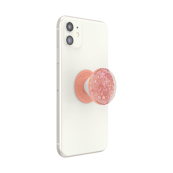 פופסוקט תופסן לסמארטפון מפל ורוד אפרסק PopSocket Tidepool Peachy Pink