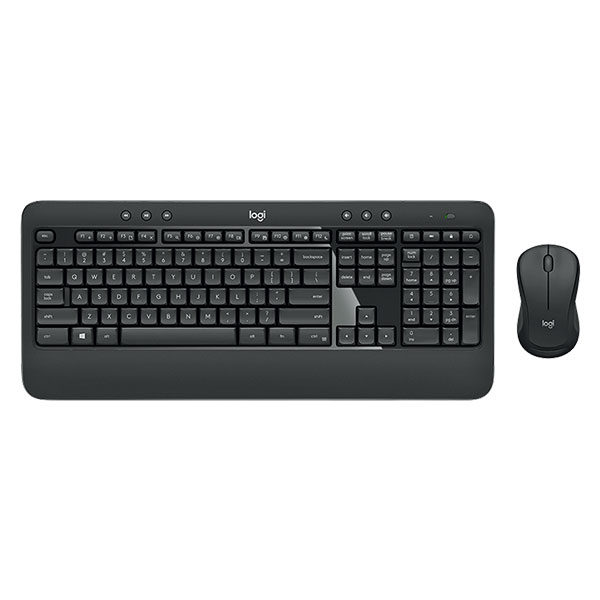 מקלדת ועכבר Logitech MK540 אלחוטיים שחור