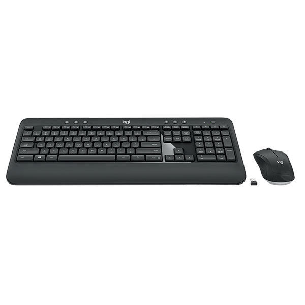 סט מקלדת ועכבר אלחוטיים Logitech MK540 שחור