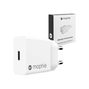 מטען מהיר 20 וואט עם יציאת טייפ סי Mophie