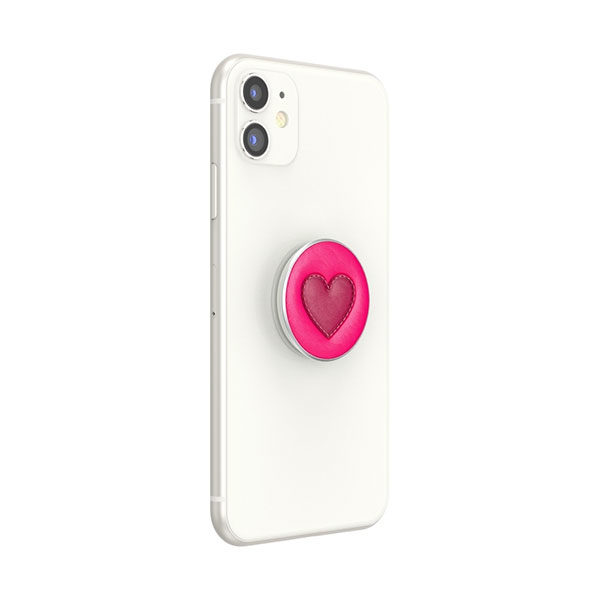 0011136 Popsocket Stitched Sweet Heart