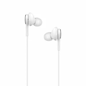 אוזניות טייפ סי סמסונג נארז בארץ לבן AKG Earphones