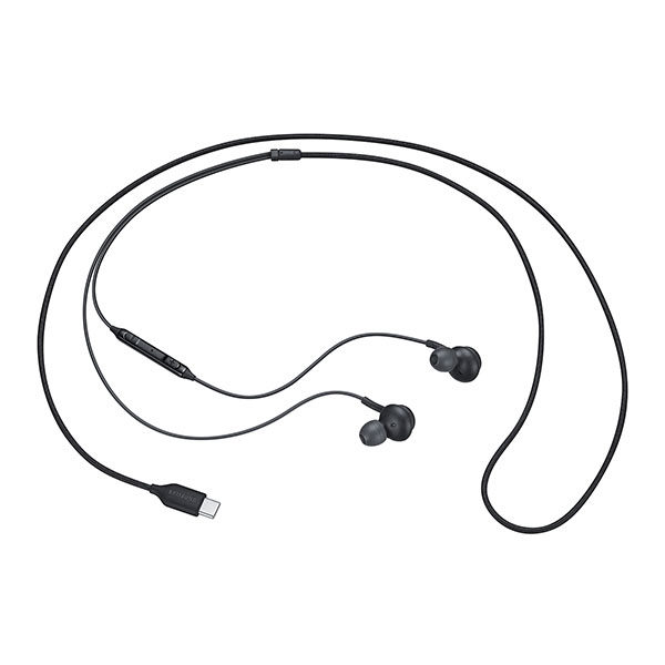 אוזניות סמסונג טייפ סי נארז בארץ שחור AKG Earphones