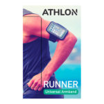 נרתיק ריצה לסמארטפון כחול Athlon איכותי סופג זיעה לזרוע