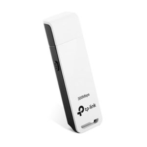 מתאם רשת אלחוטי למחשב תומך 300Mbps לבן TP-Link WN821N