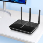 מודם ראוטר אלחוטי לבית תומך 2100Mbps שחור TP-Link AC2100