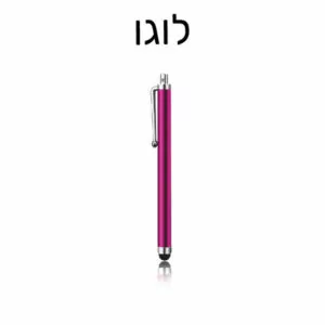 עט לטאבלט ולסמארטפון ממותג ורוד Pencil Tablet