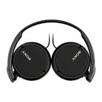 אוזניות חוטיות MDR-ZX110AP שחור עם דיבורית Sony