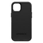 כיסוי לאייפון 14 פלוס Otterbox Defender שחור עם קליפס חזק ועמיד במיוחד