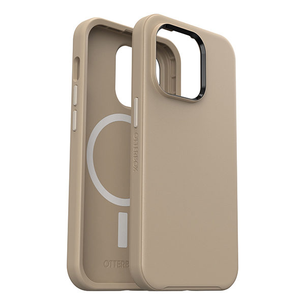 כיסוי אוטרבוקס לאייפון 14 פרו בז' Otterbox Symmetry תומך MagSafe