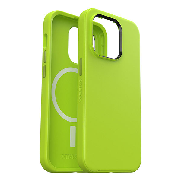 כיסוי לאייפון 14 פרו ירוק Otterbox Symmetry תומך MagSafe חזק