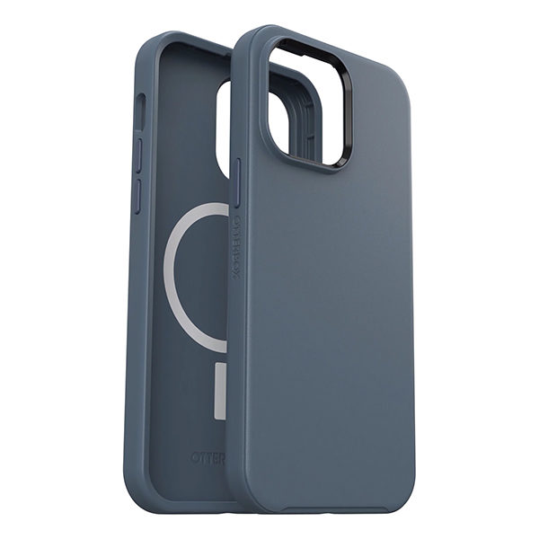 כיסוי לאייפון 14 פרו מקס כחול Otterbox Symmetry תומך MagSafe חזק