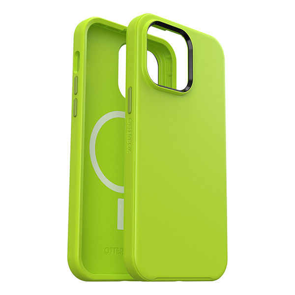 כיסוי לאייפון 14 פרו מקס ירוק Otterbox Symmetry תומך MagSafe חזק