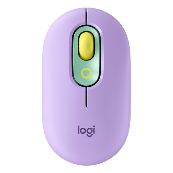 עכבר Logitech POP Mouse סגול אלחוטי Bluetooth