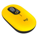 עכבר Logitech POP Mouse צהוב אלחוטי Bluetooth