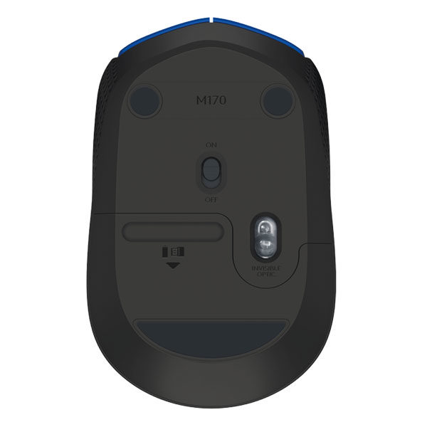 עכבר אלחוטי למחשב שחור Logitech M171 עם מבנה קומפקטי