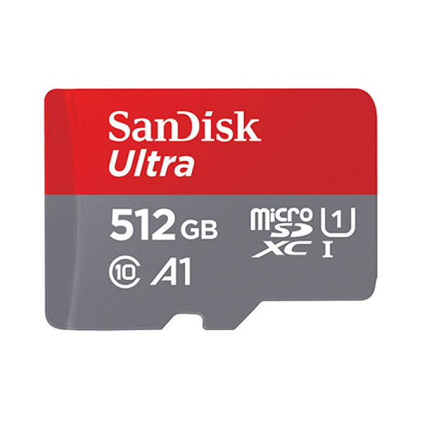 כרטיס זיכרון 512 גיגה SanDisk Ultra UHS-I Micro SD